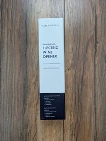 Mark & Graham Stainless Steel Electric Wine Opener