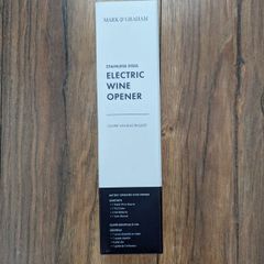 Mark & Graham Stainless Steel Electric Wine Opener