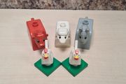 Vintage Lego Duplo Farm Animals Horse Sheep Cow Chickens