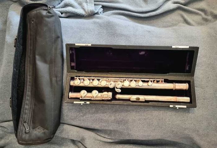 Trevor James Privilege Flute - Silver includes Case and bag