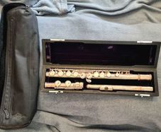 Trevor James Privilege Flute - Silver includes Case and bag