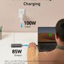 Anker 555 USB C Hub with Ethernet, 8-in-1 Multiport Ethernet Adapter with 4K 60Hz HDMI Port, 85W Power Delivery, 10Gbps USB C and 2 A Data Ports, microSD SD Card Reader Image 10