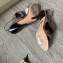 Burberry leather trench sandals size 4 37 high heels Image 5