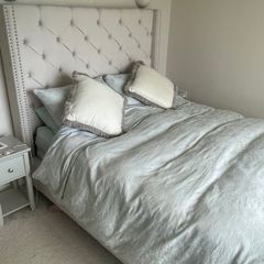 King size bed and mattress