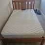 4ft Wooden Bed and Mattress Image 4