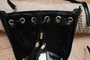 Lovely Biba black leather bag