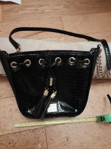 Lovely Biba black leather bag