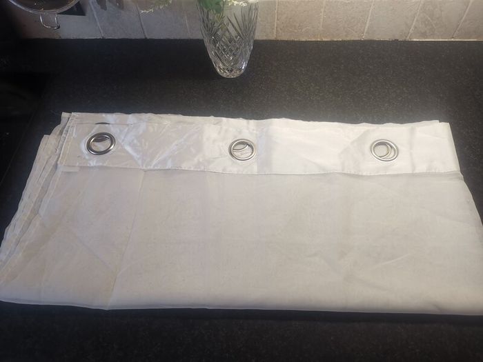 Short chiffon curtain from homebase