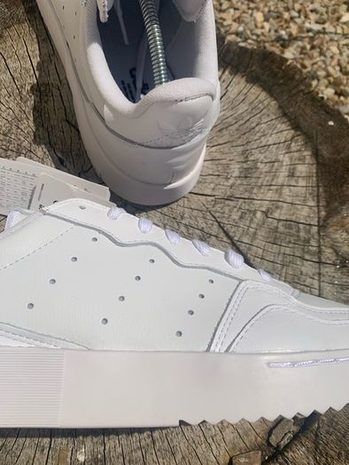 Get Premium White Leather Adidas Originals Supercourt