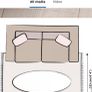 IKEA STOENSE Rug  Blue Excellent Condition Image 5
