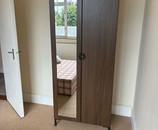 Pair compact wardrobes