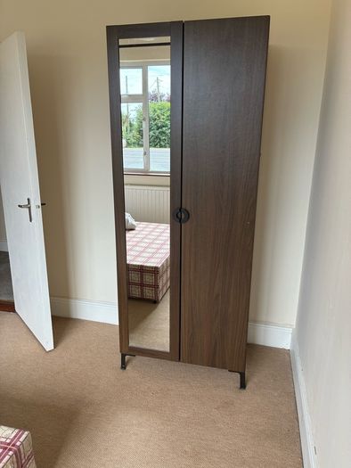 Pair compact wardrobes