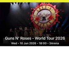 Guns N' Roses Ticket