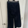 PAIGE Navy Velvet Cord Jeans Image 2