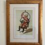 Set of 4 vintage-style sporting/gentleman prints in matching frames Image 4