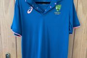 ASICS Cricket Australia 2023/24 Men's Polo Shirt L