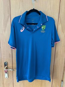 ASICS Cricket Australia 2023/24 Men's Polo Shirt L
