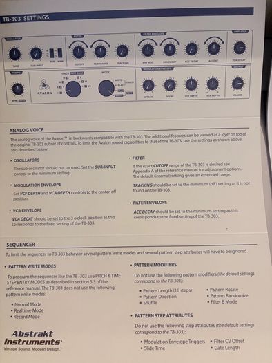 Abstrakt Instruments Avalon & All Filter Cartridges/ Mint