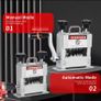 Small Manual wire cable copper stripping Machine/drill order, 6 channels 3-17mm, adjustable height razor wire razor wire drill for used cables, domestic and industrial single-pole wires Image 6