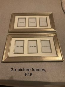 Picture frames x 2
