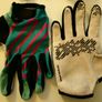 Original ENDURA HUMMVEE kids cycling gloves in AZURE BLUE or TEAL - children bike gloves for age up to 9 years old Image 4