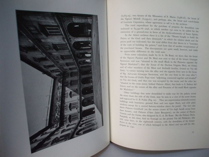 SALE!  THE ALTIERI PALACE by Armando Schiavo - Italian Bankers' Association - Rome