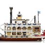 Lego 21356 River Steamboat & 5009157 Amelia Ticket Booth Image 2