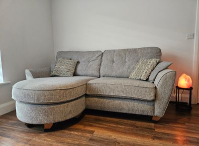 2 Seater Chaise Combo Sofa