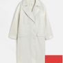 River island oversized coat Image 3