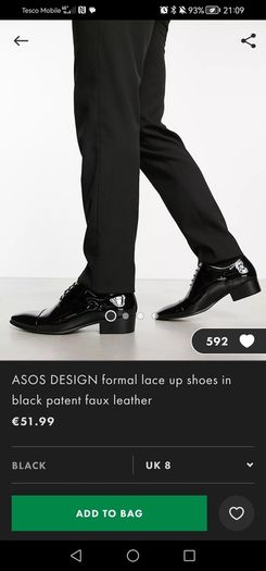 Gents tuxedo shoes