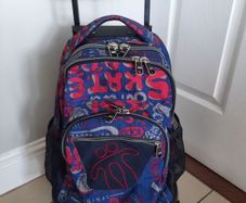 Totto school backpack with wheels