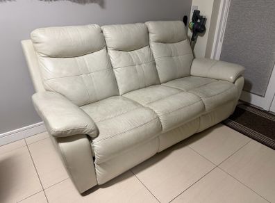 electric leather recliner