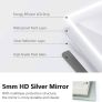 NEW SALE | 500 x 700 mm Illuminated LED Bathroom Mirror LED Mirrors Light with Touch Control Switch + Demister Image 2