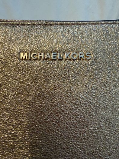 Gold Michael Kors Handbag