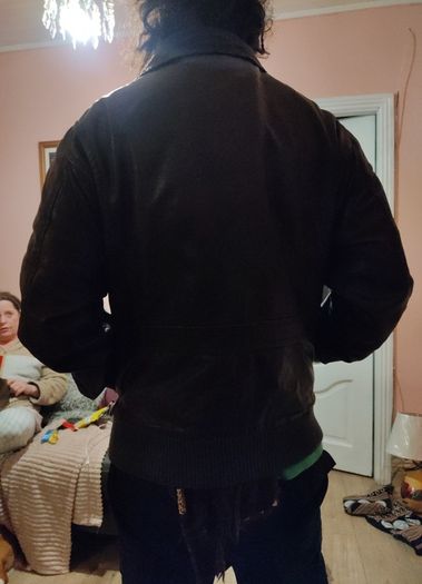 milestone brown leather jacket
