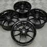 18 19" Inch Strom F1 Alloy Wheels VW Golf MK5 MK6 MK7 MK8 Audi A3 Seat Leon Caddy 5x112 Image 3