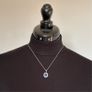 Sterling silver pendant and chain Image 4