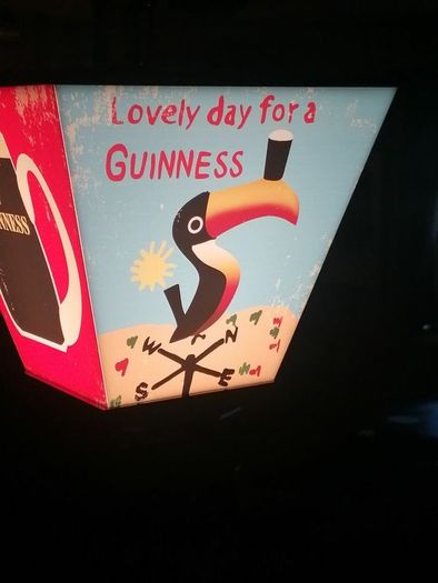 Guinness And Smithwicks Pub Lantern