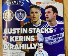 2021 Austin Stacks v Kerins O`Rahilly's - Kerry GAA Senior Football Club Final Programme