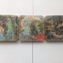Vintage Coasters set of 6 Image 2