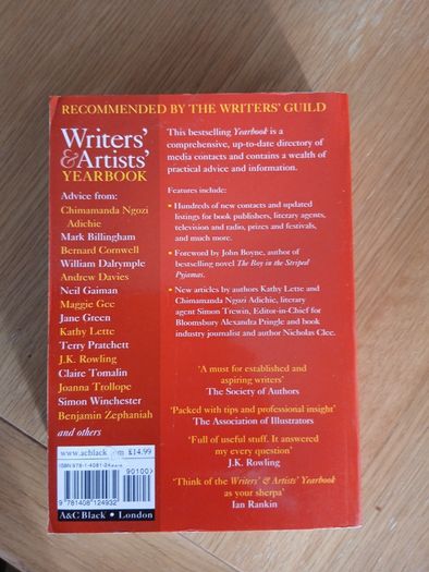 Writers & Artists Yearbook 2011.