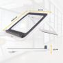 Fellowes I-Spire Series Portable Height Adjustable Laptop Stand for Desk, Whitee. Image 4