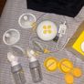 Medela Swing Maxi Double Electric Breast Pump + Pumping Bra Image 4