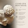 Set of 3 Miniature Greek Columns 3D Printed Decor Image 8