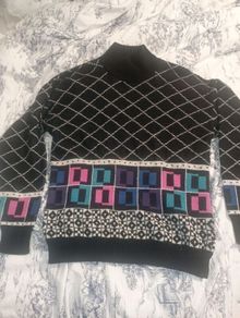 vintage coogi ski jumper size large
