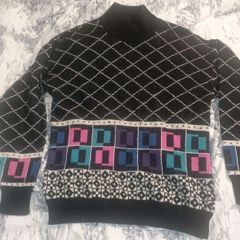 vintage coogi ski jumper size large