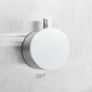 Outdoor Shower with Tray WPC Stainless Steel Image 2