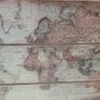 Wooden world map Image 3