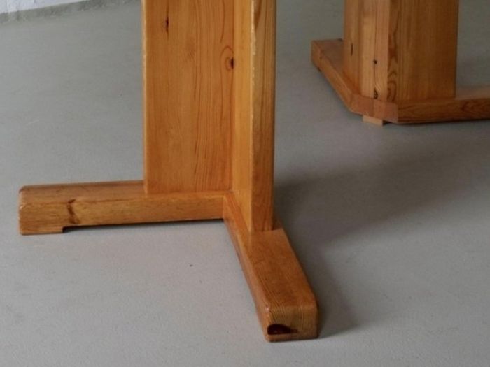 REDUCED Round Pine Extendable Dining Table