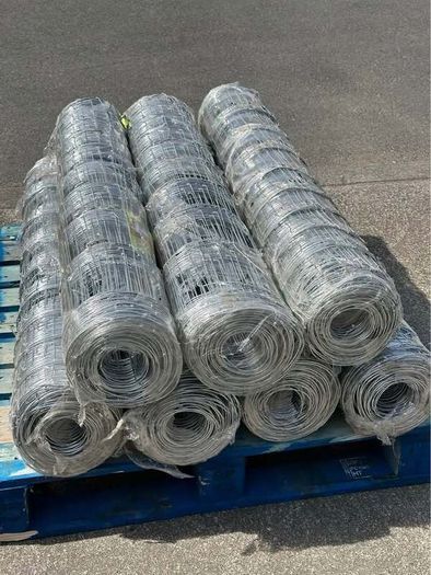 Galvanised wire fencing 50 metres x 120 cm 10 row